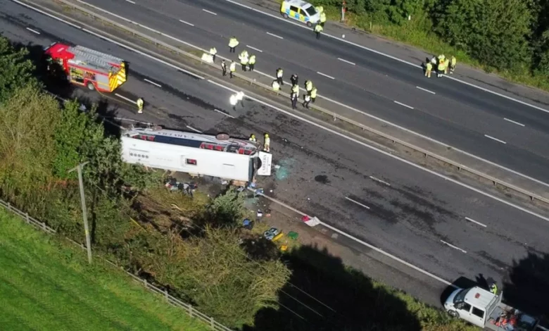 Accident on M53